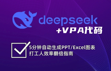 DeepSeek从入门到精通：解锁Excel和VBA高效办公新技能-清风网创